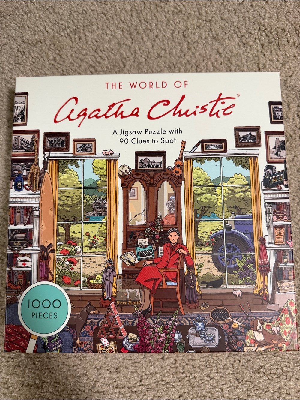 The World of Agatha Christie 1000 Piece Puzzle